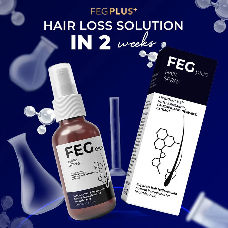 FEG Hair Growth Spray 100% Original For Both Men & Women