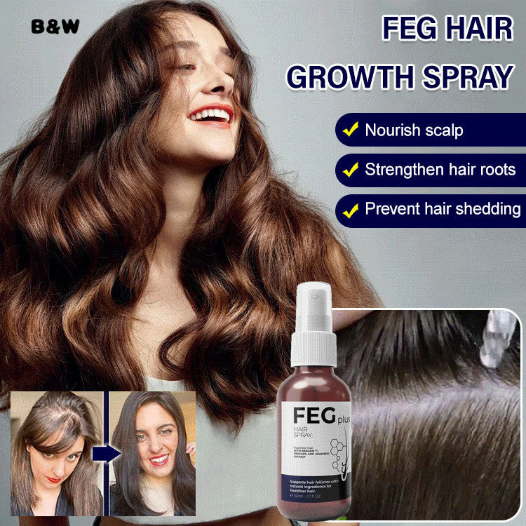 FEG PLUS ➕ Upgrade VERSION 🔰 for both Men & Women Hair Growth Spray ✅ 100% FDA Approved