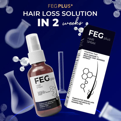 FEG Hair Growth Spray 100% Original For Both Men & Women